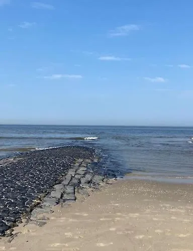 아파트 Bas, Strandhuisje Op 900 Meter Zee & Strand! 칼란트소그